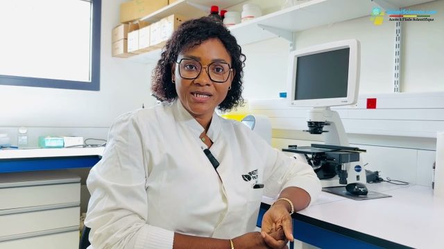 Dre Aissata Camara, chercheure à l&rsquo;unité de parasitologie, Institut Pasteur de Guinée