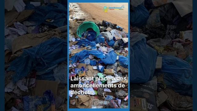 Les déchets jonchent les rues de Conakry