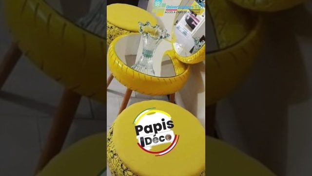 Euphrasie SARR explique ce que son entreprise pour recycler les pneus usés