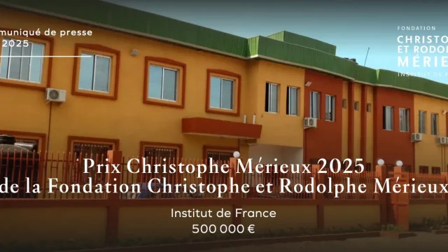 Prix Christophe Mérieux 2025 : ce qu’il faut savoir…