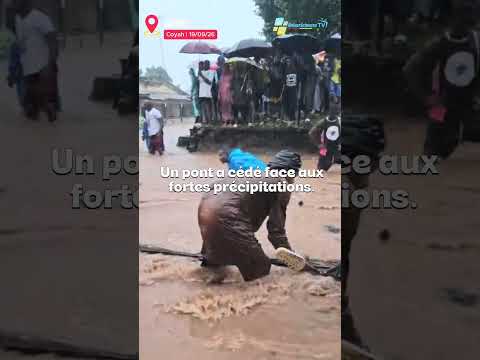 Guinée 🇬🇳 | Coyah des inondations enregistrées