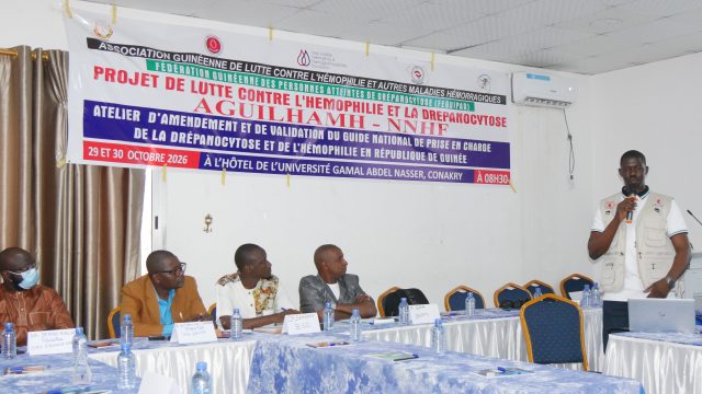 Drépanocytose et hémophilie : la Guinée prépare son guide national de prise en charge